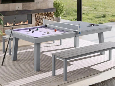 Billiard Table එකක එළිමහන් කාලගුණයට ඔරොත්තු දෙන වාසිය ලබා ගන්නේ කෙසේද?